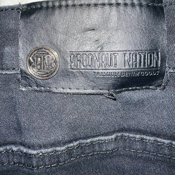 Men’s Argonaut Nation Two Tone Ripped Jeans - Picture 4 of 4